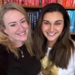 Jamila Rizvi with Rosie Waterland. Image source: Instagram